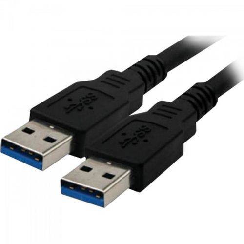 Cabo de Dados USB 3.0 a Macho X USB 3.0 a Macho 1,8m Cbus0011 Preto Storm