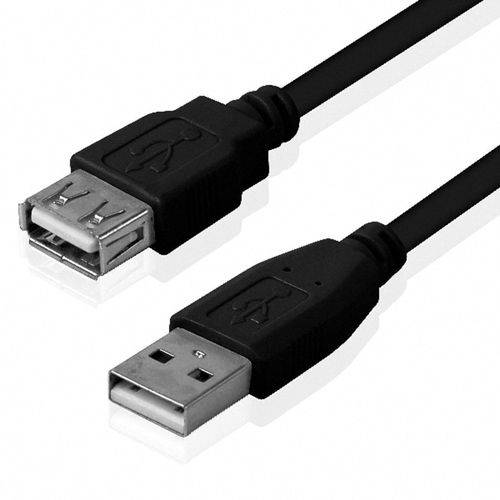 Cabo Extensor USB 2.0 Macho X Femea 2 Metros Extensão USB 2