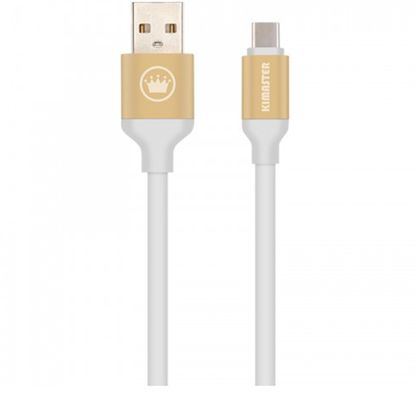 Cabo Fast USB Tipo-C com Conector Dourado - Universal