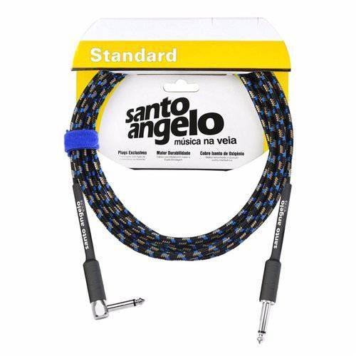 Cabo Guitarra P10 Santo Angelo Textil Mod Angltx 15ft/4.57m