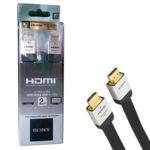 Cabo Hdmi 1.4 2m Sony Dlc-he20hf/b - 3d High Speed With Ethernet