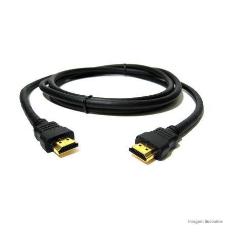 Cabo HDMI 3 Metros com Filtro para Informática, Audio e Vídeo Asantos