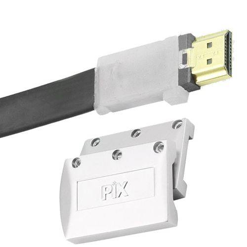 Cabo HDMI 5 Metros Conector Desmontável Flat 4K Full HD 19 Pinos 3D