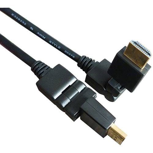 Cabo HDMI Brasforma HDMI418 360° 1.4V - 1.8 Metros