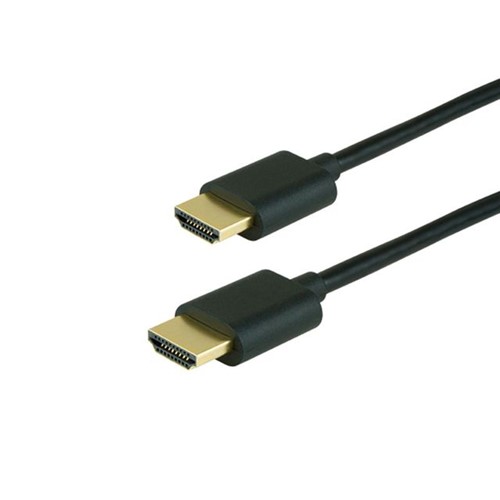 Cabo HDMI Pro de 1,8 Metros Conector Banhado a Ouro GE Preto
