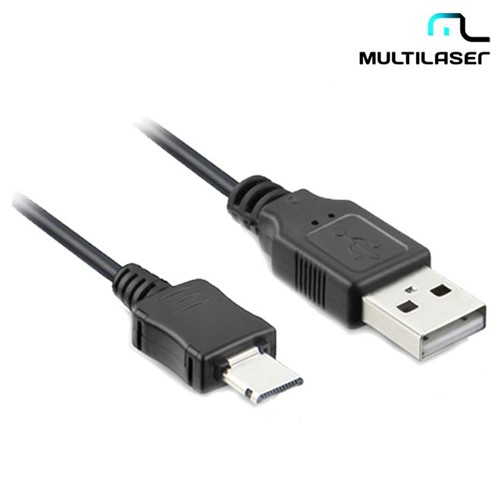 Cabo Micro USB 5 Pinos Macho X USB Macho 1,2m Wi226 - Multilaser