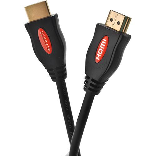 Cabo Monitor HDMI 1.4 Filtro - Preto 3m - MD9 Info