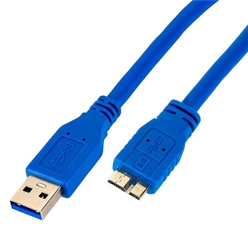 Cabo USB a para Micro B 3.0 Superspeed 5Gbps 50 CM