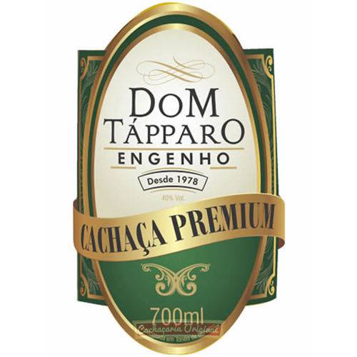 Cachaça Dom Tápparo Premium 700ml