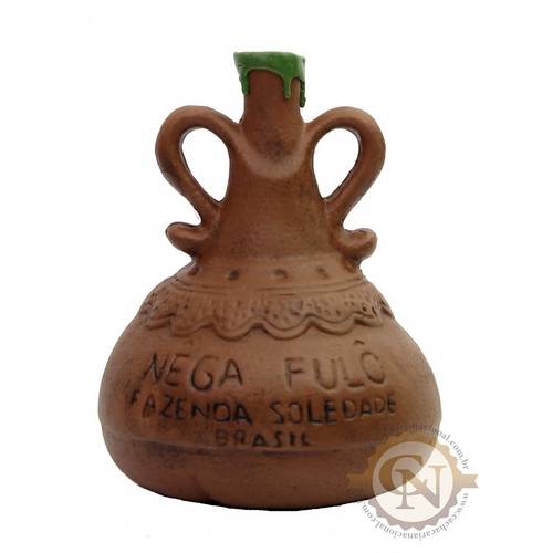 Cachaça Nêga Fulô Terracota Cerâmica 700ml