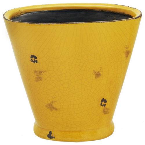 Cachepot de Cerâmica Amarela Iv
