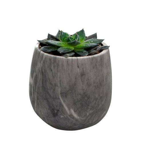 Cachepot, Vaso Decorativo de Cerâmica All Round Marble Urban - H40326