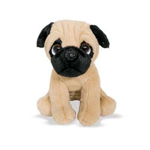 Cachorro Mini Pug - Buba Toys (Sentado)- Pelúcia
