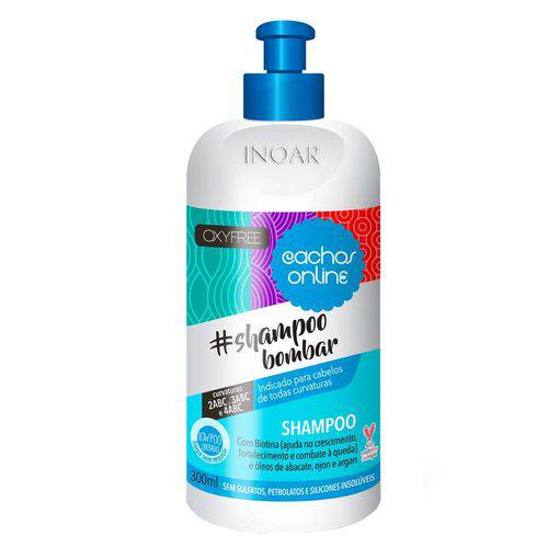 Cachos Online #ShampooBombar Inoar - Shampoo 300ml