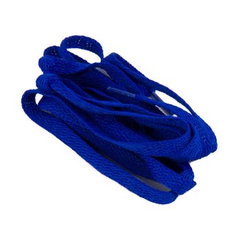 Cadarço Liso Shoe Lance Azul Escuro 120cm