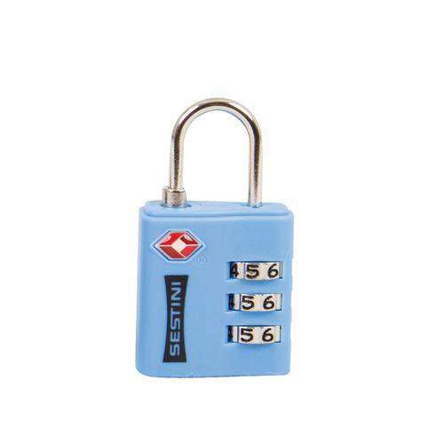 Cadeado com Segredo TSA Lock / Sestini/ Azul