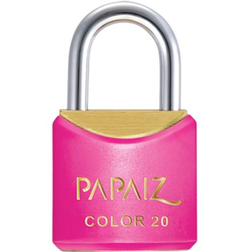 Cadeado CR20 SM Color Rosa - Papaiz