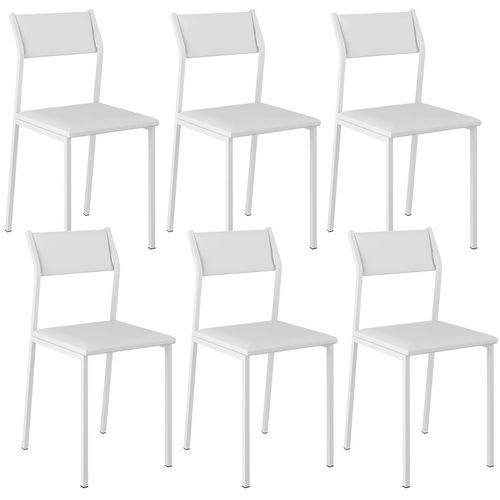 Cadeira 1709 Color Uv 06 Unidades Branca Carraro
