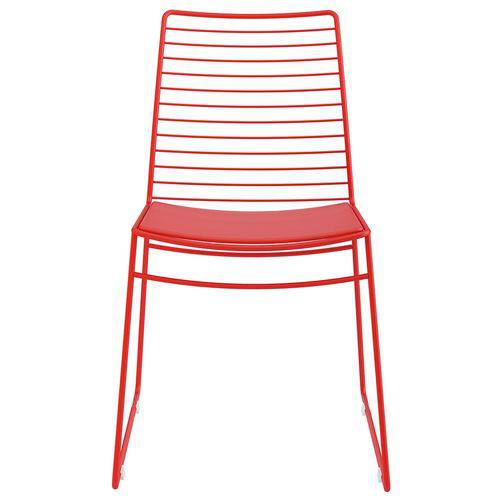 Cadeira 1712 Color Uv 02 Unidades Vermelha Carraro