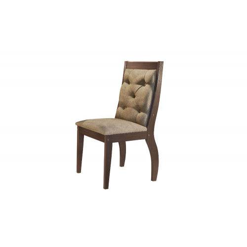 Cadeira Agata 100% MDF (Kit com 2 Cadeiras) - Móveis Rufato - Café/Animale Chocolate - Móveis Bom de Preço -