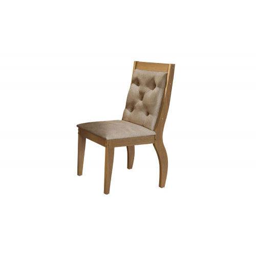 Cadeira Agata 100% MDF (Kit com 2 Cadeiras) - Móveis Rufato - Imbuia/ Animale Chocolate - Móveis Bom de Preço -