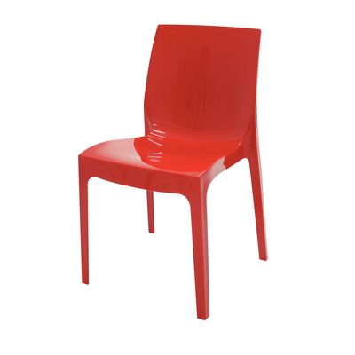 Cadeira Alice Brilhosa Vermelha Tramontina 92037040
