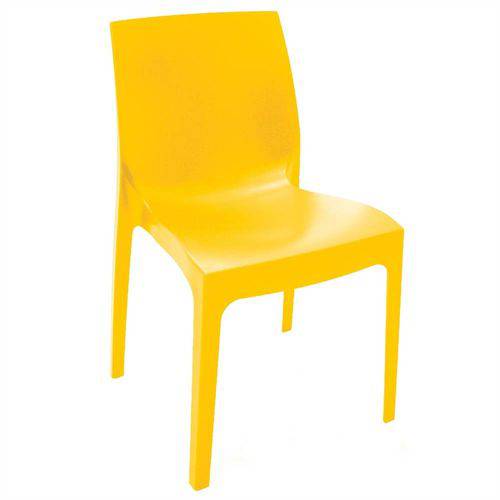 Cadeira Alice Satinada - Tramontina - Amarelo