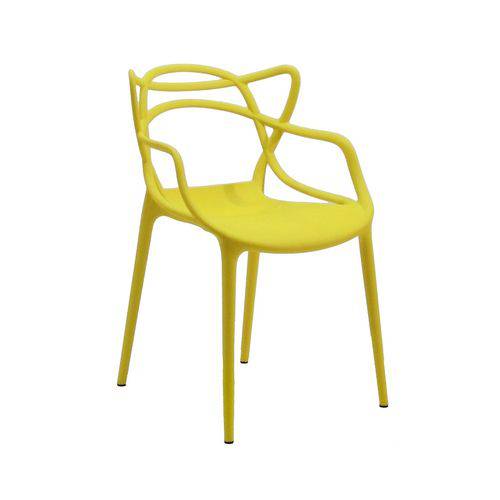 Cadeira Allegra Mix Chair Polipropileno Amarelo - Byartdesign