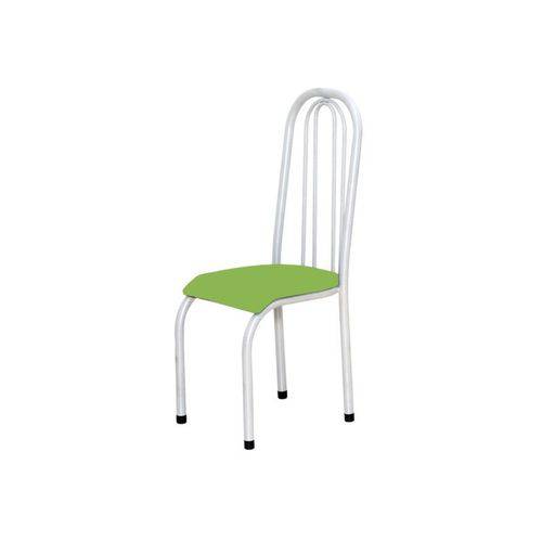 Cadeira Alta 0.123 Anatômica Branco/verde - Marcheli