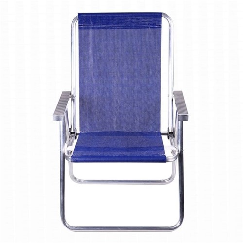 Cadeira Alumínio Conforto Azul Havan Mor 2551