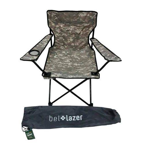Cadeira Araguaia Confort com Braço Camuflada Belfix