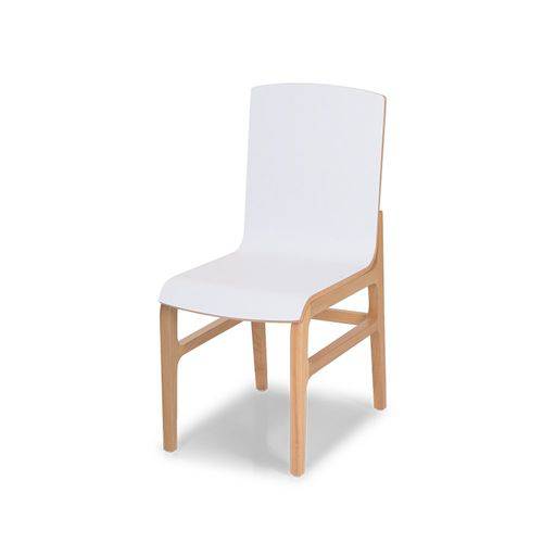 Cadeira Armenia Cor Natural Concha Branco L120