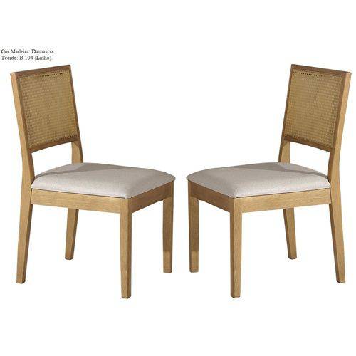 Cadeira Asteca Fibra Natural Kit C/2 - Móveis Matos e Lopes