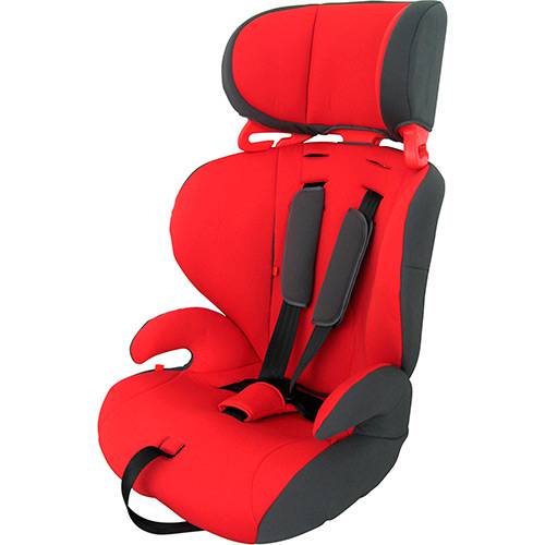 Cadeira Auto Fórmula Cinza e Vermelha - Burigotto