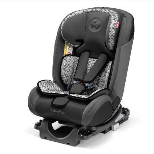 Cadeira Auto Isofix Fisher Price All Stages Fix 0-36 Kg Cinza