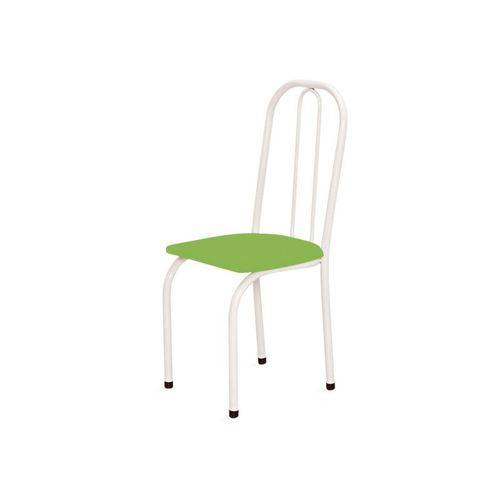 Cadeira Baixa 0.101 Assento Reto Branco/verde - Marcheli