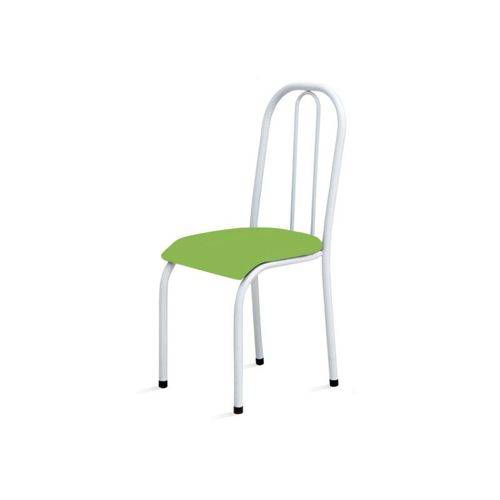 Cadeira Baixa 0.104 Anatômica Branco/verde - Marcheli
