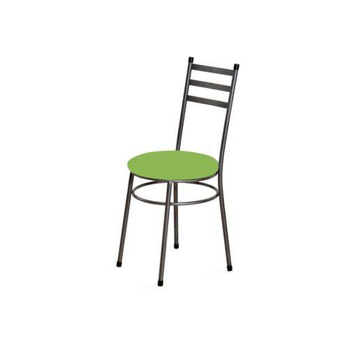 Cadeira Baixa 0.135 Redonda Craqueado/verde - Marcheli