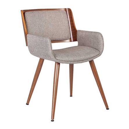 Cadeira Bavaria Linho Cinza Original Entrega Byartdesign
