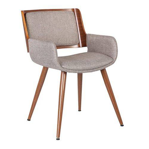 Cadeira Bavaria Linho Cinza Original Entrega Byartdesign