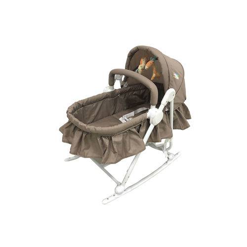 Cadeira Bebê Descanso e Balanço Marrom - Baby Style