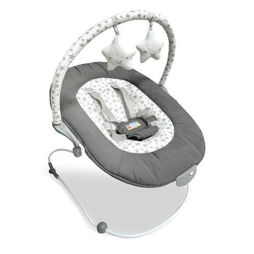Cadeira Bebê Descanso Vibratória Musical Poly Estrelinha