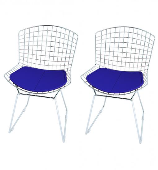 Cadeira Bertoia Cromada 2 Unidades - Elare CM0005.2 CM00052