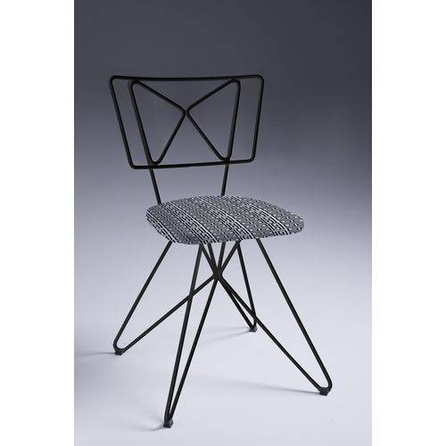 Cadeira Butterfly Cor Preto/Branco - DAFF93-C01-P - Móveis DAF