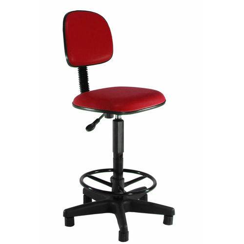 Cadeira Caixa Alta Corano Red - Balcão - Portaria - Recepção