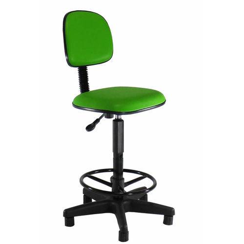 Cadeira Caixa Alta Corano Verde - Balcão - Portaria - Recepção