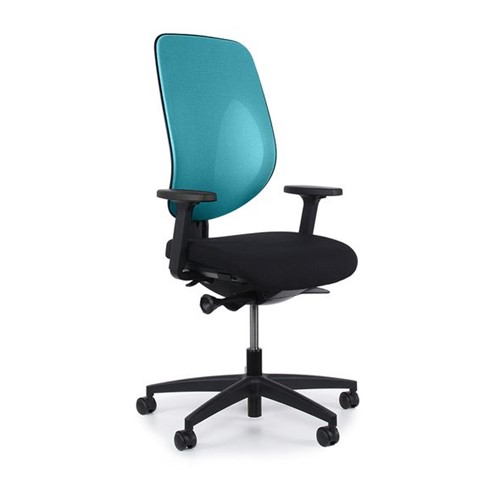 Cadeira Candall Giroflex 353-8029 - Azul Turquesa Tecido