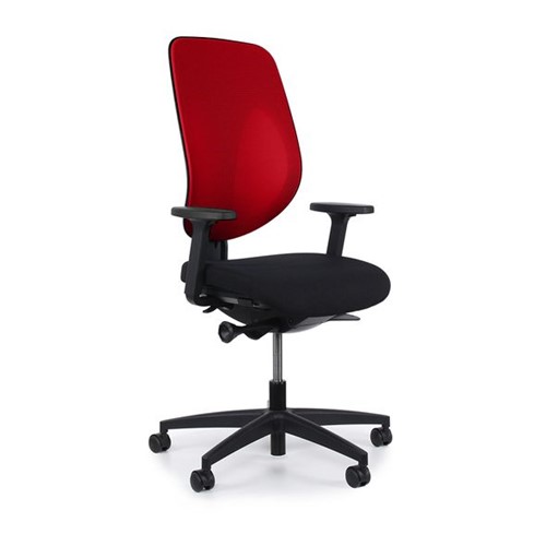 Cadeira Candall Giroflex 353-8029 - Vermelha Tecido