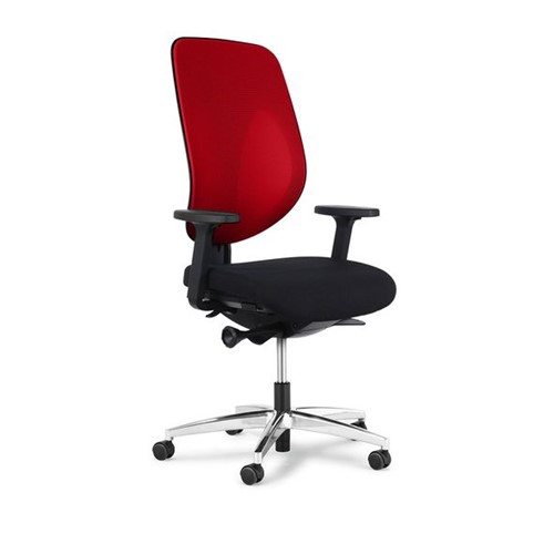 Cadeira Candall Giroflex 353 - Vermelha Tecido