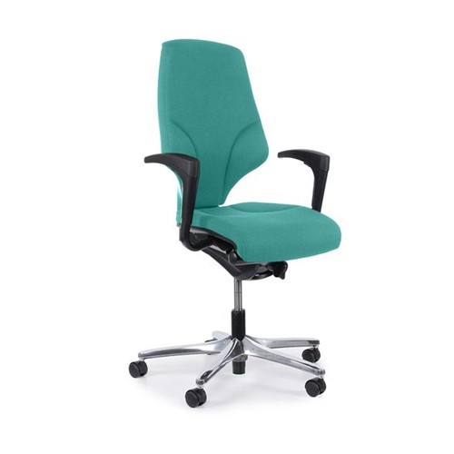 Cadeira Candall Giroflex 64 F8 - Azul Turquesa Tecido